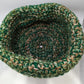 Thomson Handmade Crochet Medium Green Knit Basket