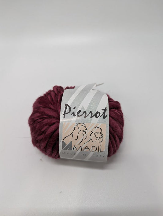 Pierrot Maroon Yarn Color "318"