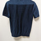 Old Navy Navy Textured Knit Polo Shirt