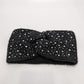 RAMPAGE Black Embellished Knot Headband