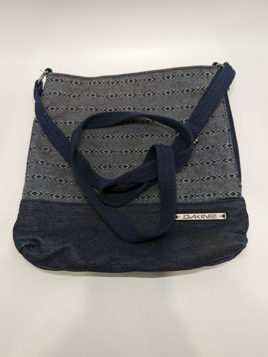 DAKINE Denim Striped Patterned Crossbody Purse