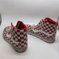 Vans Red Checkered High Top Sneaker