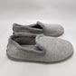 Dearfoams Grey Ribbed Slippers