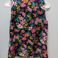 J Crew Black Floral Sleeveless Blouse