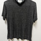Talbots Dark Grey Knit Turtleneck Blouse (Petite)