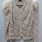 Cachet by Bari Protas Vintage Pink 80's Lace Jacket