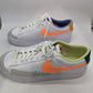 Nike White Neon Charm Sneaker