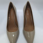 Calvin Klein Nude "Gayle" Patent Leather Heels