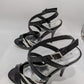 White House Black Market Black/White "Jane" Zebra Heels