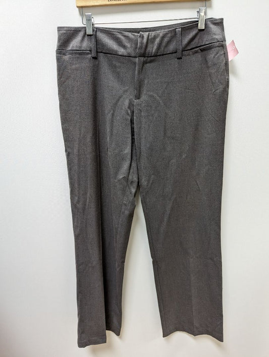 AB Studio Slate Grey Straight Pants