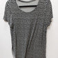 Apt. 9 Black/White Spotted Tunic Blouse