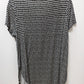 Apt. 9 Black/White Spotted Tunic Blouse