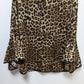 Coco Bianco Brown Animal Print Blouse