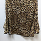 Coco Bianco Brown Animal Print Blouse