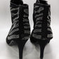 Me Too Black Embellished Suede Boots