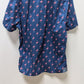 Good Vibes by Drill Blue Flamingo Button Up Shirt