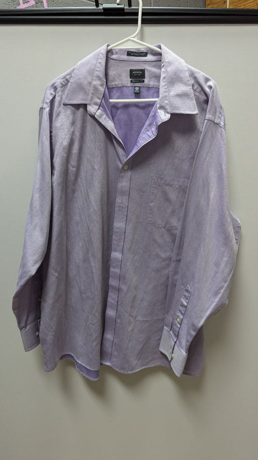 Arrow Purple Classic Fit Button Up Shirt