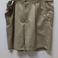 haggar Tan Pleated Men's Shorts