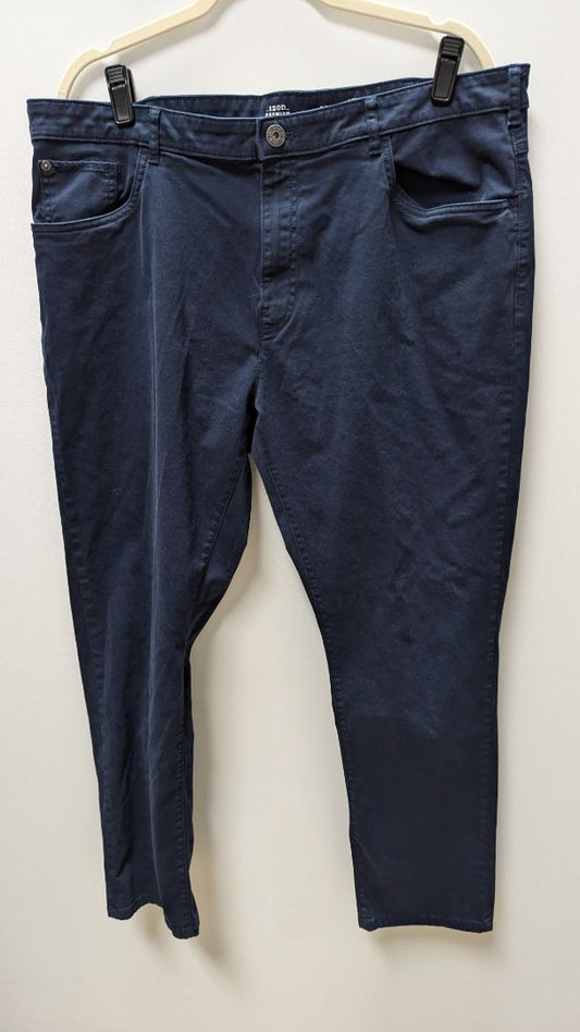 Izod Navy Premium Stretch Straight Tapered Pant