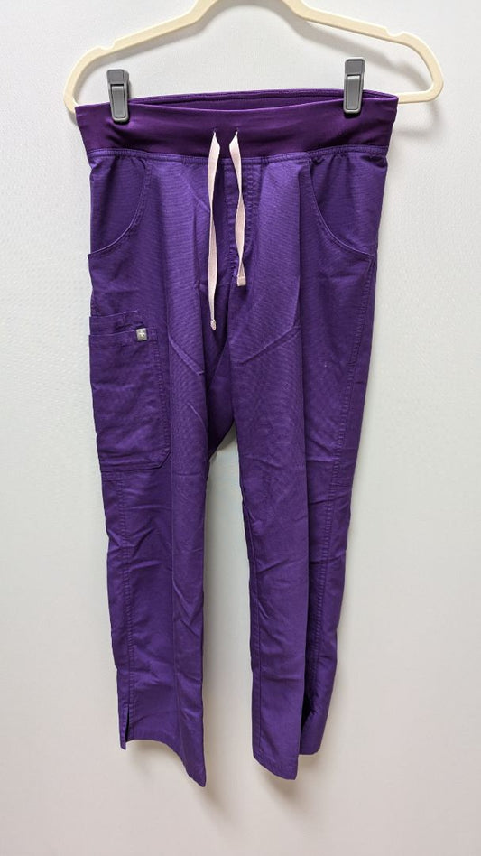 FIGS Purple Technical Collection Straight Scrub Pants