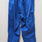 Blue Drawstring Straight Scrub Pants