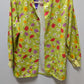 EXPO Green Floral Scrub Jacket