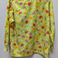 EXPO Green Floral Scrub Jacket