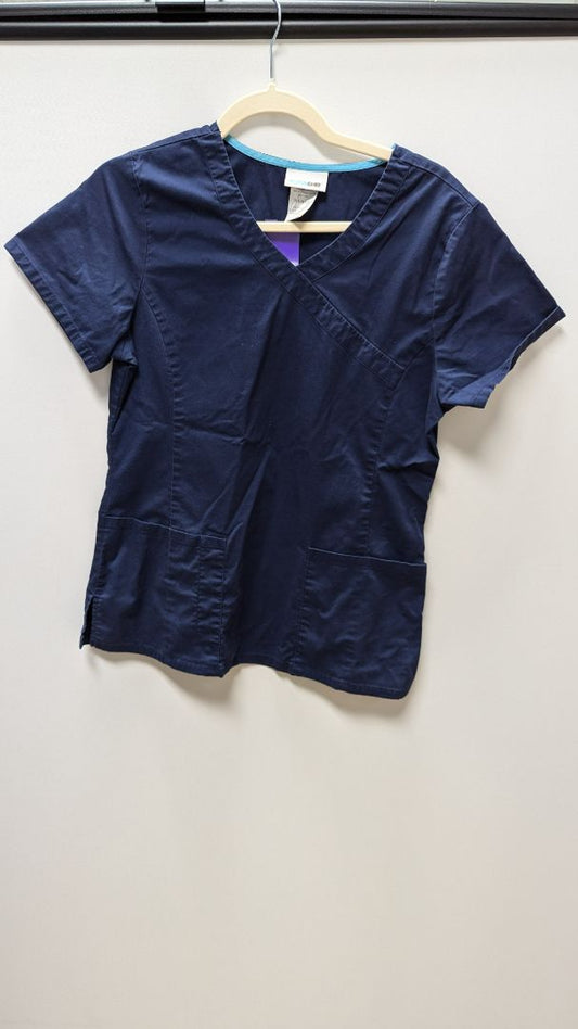 ScrubStar Navy V-Neck Scrub Top