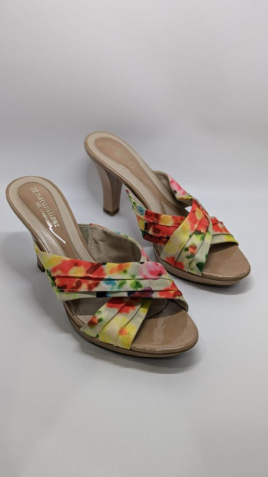 Naturalizer Multicolor Dyed Heeled Sandals