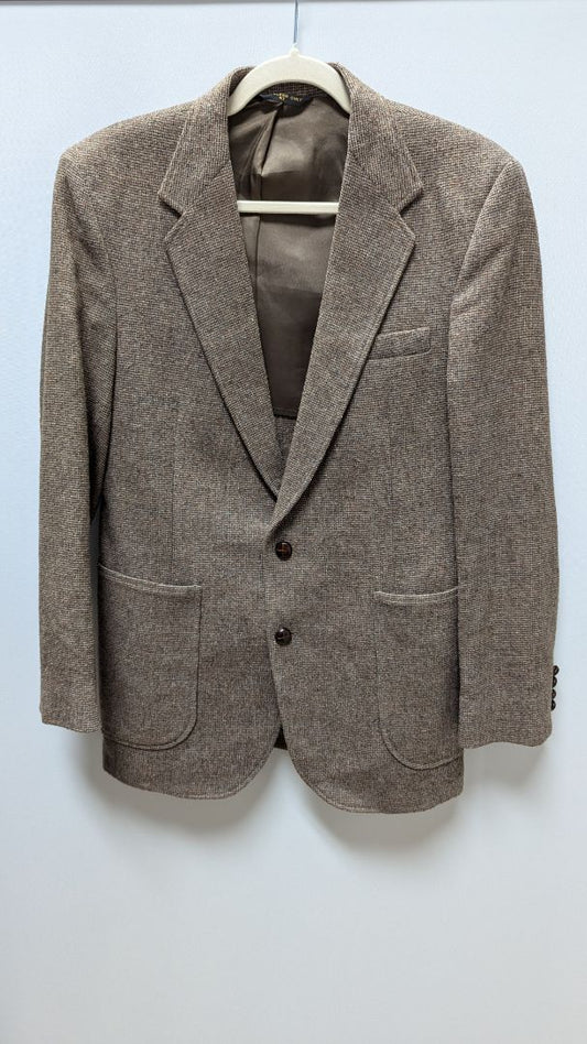 Body Work by Haggar Brown Tweed Blazer