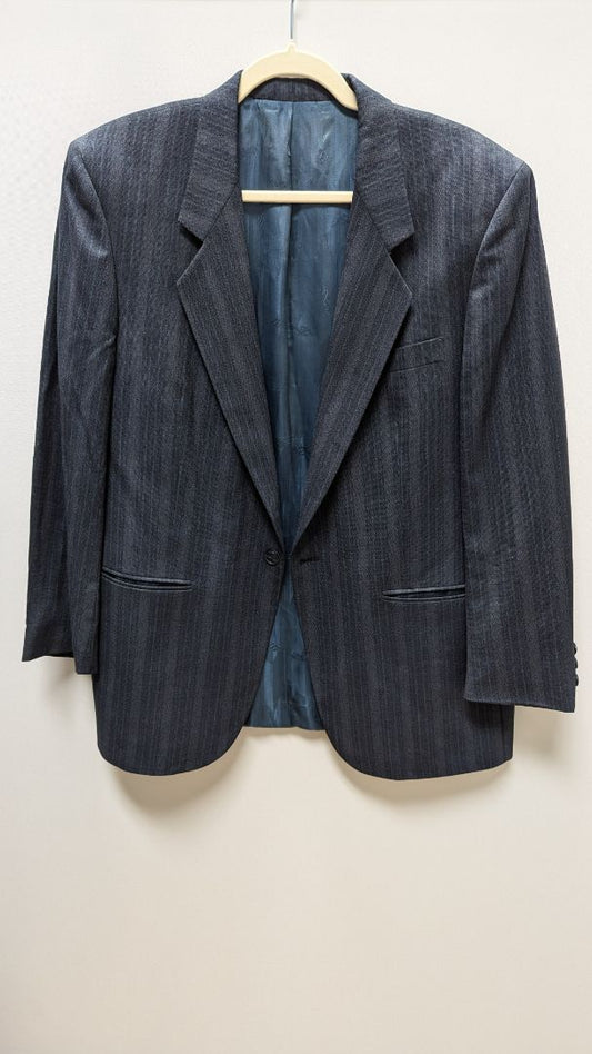 Daskalos Bros LeBaron Blue Striped Blazer