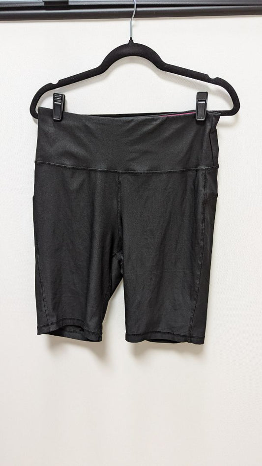 N.Y.L Black/Pink Active Biker Shorts