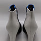 Sam Edelman Black/White/Blue Colorblock Heel Boots