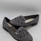 Anne Klein Grey "Akdella" Studded Flats