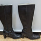 Brioso Black "Milano" Wide Calf Heel Boots