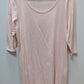 Pure jill Pink "Ballet-Sleeve Tunic" Tee