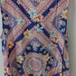 J.Jill Blue/Pink Patterned Sleeveless Blouse