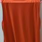 Alfani Orange/Silver Ring Sleeveless Blouse