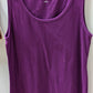 Soft Surroundings Purple Lace Trimmed Tank