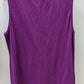 Soft Surroundings Purple Lace Trimmed Tank