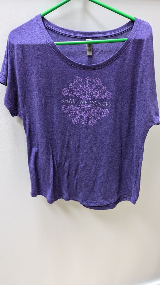 Next Level Apparel Purple "The King & I" Theater Tee