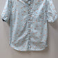 MBX Premium Goods Light Blue Flamingo Button Up Shirt