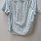 MBX Premium Goods Light Blue Flamingo Button Up Shirt