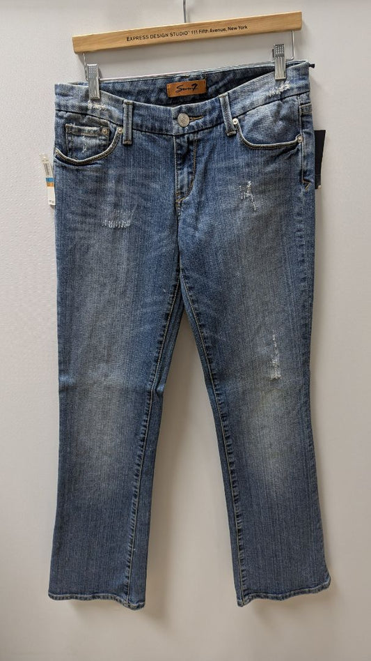 Seven7 Light Wash Bootcut Jeans