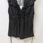 Heart Soul Black Polka Dot Sleeveless Blouse