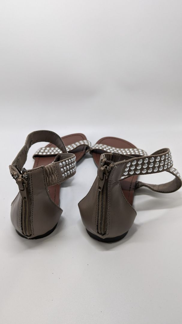 Steve Madden Light Brown Embellished Sandals