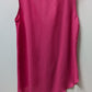 Venus Hot Pink Sleeveless Asymmetrical Blouse