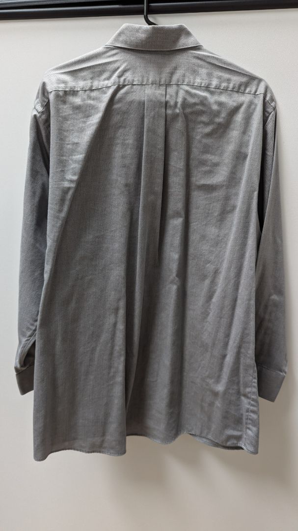 Van Heusen Grey Long Sleeve Button Up Shirt