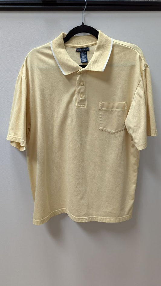 Knights Bridge Yellow Short Sleeve Polo Shirt