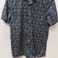 Perry Ellis Navy/Red Floral Button Up Shirt